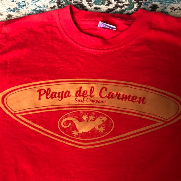 Playa del Carmen surf company t shirt - Picture 2 of 3